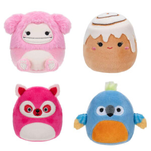 Squishmallows Micromallows 4’lü Peluş Seti 6 cm 