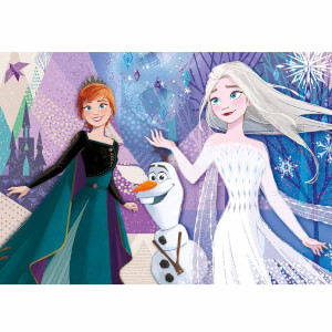 104 Parça Supercolor Jewels Puzzle: Disney Frozen 2
