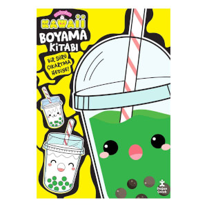 Sevimliler Kawaii Boyama Kitabı - Bonbon Sarı