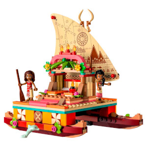 LEGO® | Disney Moana’nın Yol Bulma Teknesi 43210 - 6 Yaş ve Üzeri Çocuklar için Hayal Gücünü Geliştiren Yaratıcı Oyuncak Yapım Seti (321 Parça)