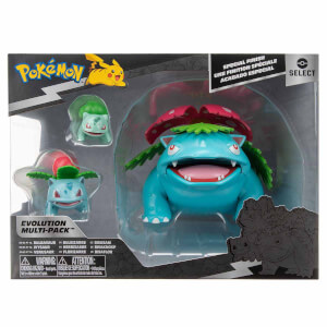 Pokemon Eklemli Evolution Bulbasaur Üçlü Figür