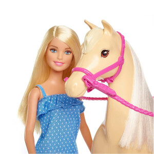 Barbie Bebek ve Güzel Atı Oyun Seti FXH13
