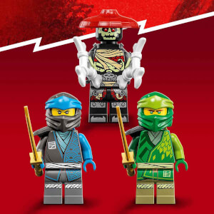 LEGO NINJAGO: Nya nın Su Ejderhası EVO 71800 6 Yaş ve Üzeri Çocuklar için Nya ve Lloyd Minifigürleri İçeren Yaratıcı Oyuncak Yapım Seti 173 Parça