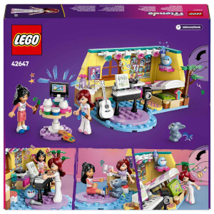 LEGO Friends Paisley’nin Odası 42647 - 6 Yaş ve Üzeri Çocuklar için Mini Bebek İçeren Yaratıcı Oyuncak Yapım Seti (199 Parça)