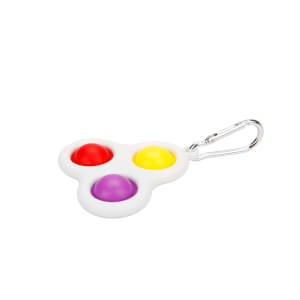 Push Pop Bubble Pop It Duyusal Oyuncak Özel Pop Stres Anahtarlık 3’lü