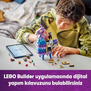 LEGO Fortnite Mühimmat Laması 77071 - 12 Yaş ve Üzeri Video Oyunu Sevenler İçin Sergilenebilir Yaratıcı Oyuncak Yapım Seti (691 Parça)