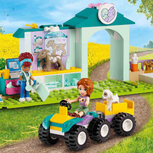 LEGO® Friends Çiftlik Hayvanı Veteriner Kliniği 42632 - 4 Yaş ve Üzeri Çocuklar için Hayvan Figürleri İçeren Yaratıcı Oyuncak Yapım Seti (161 Parça)