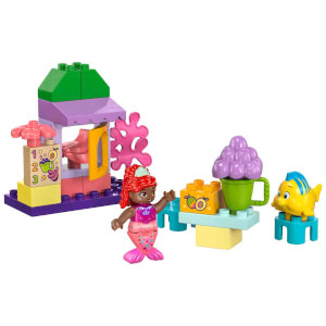 LEGO DUPLO Disney Ariel ve Flounder’ın Kafe Standı 10420 - 2 Yaş ve Üzeri Çocuklar İçin Küçük Deniz Kızı İçeren Eğitici Oyuncak Yapım Seti (22 Parça)