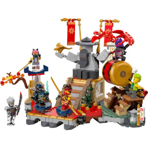 LEGO NINJAGO Turnuva Savaş Arenası 71818 – 7 Yaş ve Üzeri İçin 6 Minifigür İçeren Yaratıcı Oyuncak Yapım Seti (659 Parça)