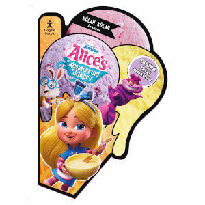 Disney Alice'nin Harikalar Pastanesi Külah Külah Boyama 