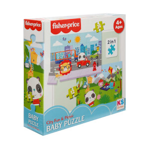 Fisher Price Baby City Fun & Picnic 2’si 1 Arada Puzzle