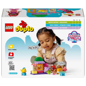 LEGO DUPLO Disney Ariel ve Flounder’ın Kafe Standı 10420 - 2 Yaş ve Üzeri Çocuklar İçin Küçük Deniz Kızı İçeren Eğitici Oyuncak Yapım Seti (22 Parça)