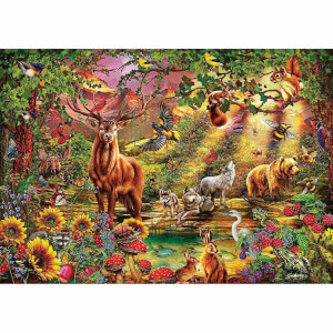 1000 Parça Puzzle: Büyülü Orman