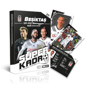 Beşiktaş 2019-2020 Süper Kadro İmzalı Taraftar Kartları
