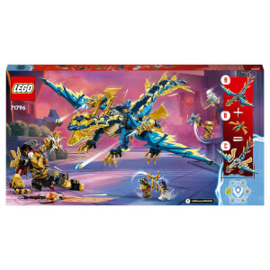 LEGO NINJAGO Element Ejderhası İmparatoriçe Robotuna Karşı 71796