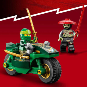 LEGO NINJAGO Lloyd’un Ninja Sokak Motosikleti 71788 - 4 Yaş ve Üzeri Çocuklar için Motosiklet İçeren Başlangıç Düzeyinde Yaratıcı Oyuncak Yapım Seti (64 Parça)