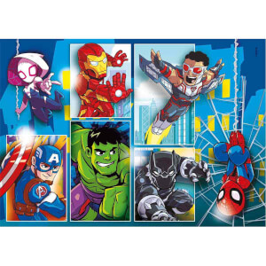 2 x 20 Parça Puzzle : Marvel Super Hero Adventures