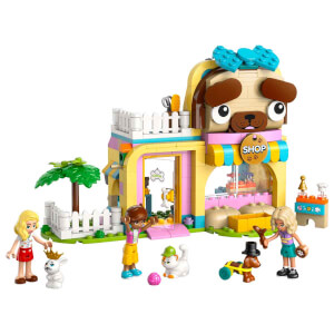 LEGO Friends Evcil Hayvan Aksesuar Dükkanı 42650 - 6 Yaş ve Üzeri Çocuklar için Mini Bebek, Kedi ve Köpek Minifigürü İçeren Yaratıcı Oyuncak Yapım Seti (375 Parça)