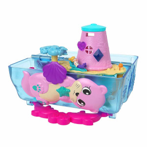 Polly Pocket Sparkle Cove Macera Adası Hazine Sandığı Oyun Seti HKV47