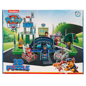 126 Parça 3D Puzzle: PAW Patrol