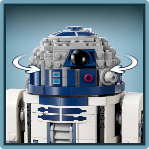 LEGO Star Wars R2-D2 75379 - 10 Yaş ve Üzeri Star Wars Sevenler için Yaratıcı Oyuncak Yapım Seti (1050 Parça)