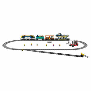 LEGO City Yük Treni 60336 - 7 Yaş ve Üzeri için Powered Up Teknolojili Oyuncak Yük Treni Yapım Seti (1153 Parça)