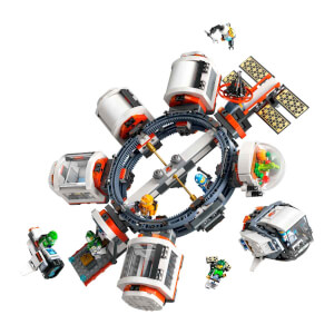 LEGO® City Modüler Uzay İstasyonu 60433 - 7 Yaş ve Üzeri Uzay Meraklısı Çocuklar için Yaratıcı Oyuncak Yapım Seti (1097 Parça)