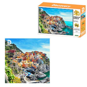 Prime 3D 300 Parça 3D Puzzle: Manarola Puzzle 