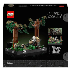  LEGO Star Wars Endor Hız Motoru Takibi Dioraması 75353 - Yetişkinler için Yapım Parçalarıyla İnşa Edilen Koleksiyonluk Yaratıcı Sergileme Modeli Yapım Seti (608 Parça)