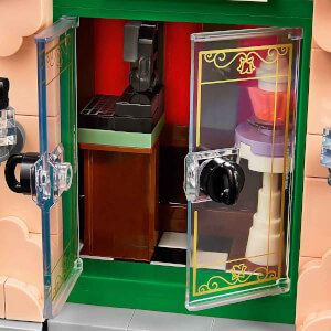 LEGO Fransız Kafe 10362 - Yetişkinler için Koleksiyonluk Dekoratif Model Yapım Seti (1101 Parça)
