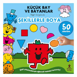 Küçük Bay ve Bayanlar Şekillerle Boya