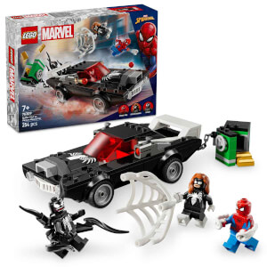 LEGO Marvel Örümcek Adam, Venom Arabasına Karşı 76309 - 7 Yaş ve Üzeri Çocuklar için İnşa Edilebilen Araç ve Minifigür İçeren Yaratıcı Oyuncak Yapım Seti (254 Parça)