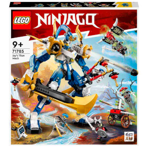 LEGO NINJAGO Jay’in Titan Robotu 71785 - 9 Yaş ve Üzeri Çocuklar için Oyuncak Savaş Robotu ve Ninja Minifigürleri İçeren Oyuncak Yapım Seti (794 Parça)