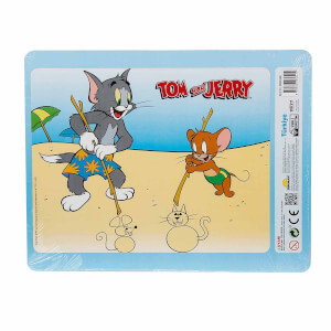36 Parça Puzzle: Tom ve Jerry Denizde