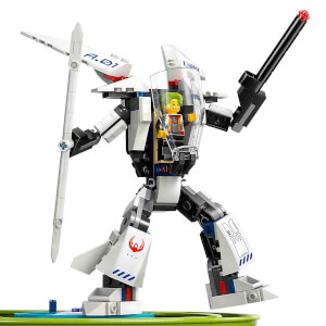 LEGO City Robot Dünyası Hız Treni Parkı 60421 - 8 Yaş ve Üzeri Çocuklar için Yaratıcı Oyuncak Yapım Seti (986 Parça)