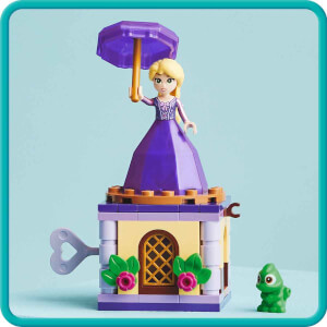 LEGO® | Disney Dönen Rapunzel 43214 - 5 Yaş ve Üzeri Prenses Hayranları için Hayal Gücüne Dayalı Oyunlar Sunan Yaratıcı Oyuncak Yapım Seti (89 Parça)