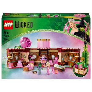 LEGO Wicked Glinda ve Elphaba’nın Yurdu 75683 - 8 Yaş ve Üzeri Çocuklar için 2 Mini Bebek İçeren Fantastik Oyuncak Yapım Seti (740 Parça)