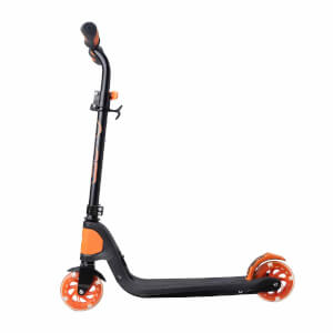 Evo 2 Tekerlekli Katlanabilir Light Speed Işıklı Turuncu Scooter