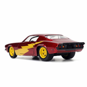 1:32 1973 Chevrolet Camaro Model Araba The Flash Figür