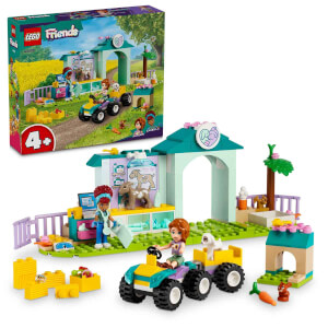 LEGO® Friends Çiftlik Hayvanı Veteriner Kliniği 42632 - 4 Yaş ve Üzeri Çocuklar için Hayvan Figürleri İçeren Yaratıcı Oyuncak Yapım Seti (161 Parça)