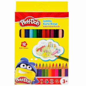 Play Doh Jumbo Kuru Boya 12 Renk