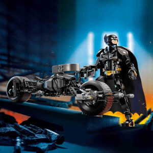 LEGO DC Batman: Batman Yapım Figürü ve Bat-Pod Motosiklet 76273 - 12 Yaş ve Üzeri Süper Kahraman Sevenler için Kara Şövalye Süper Kahraman Model Yapım Seti (713 Parça)