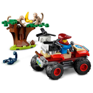 LEGO City Wildlife Vahşi Hayvan Kurtarma ATV’si 60300