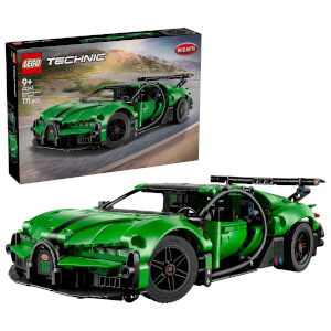 LEGO Technic Yeşil Bugatti Chiron Pur Sport Hiper Araba 42241 - 9 Yaş ve Üzeri Çocuklar İçin Yaratıcı Oyuncak Yapım Seti (771 Parça)