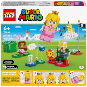 LEGO Super Mario İnteraktif LEGO Peach ile Maceralar 71441 - 6 Yaş ve Üzeri Çocuklar için Koleksiyonluk Yaratıcı Oyuncak Yapım Seti (208 Parça)