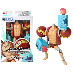 Anime Heroes One Piece Franky Eklemli Figür