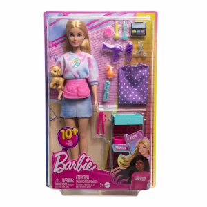 Barbie Malibu Stilist Bebek Oyun Seti HNK95