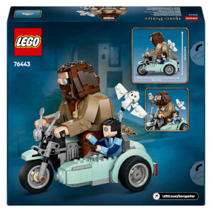 LEGO Harry Potter Hagrid ve Harry’nin Motosiklet Yolculuğu 76443 - 9 Yaş ve Üzeri Çocuklar ve Yetişkinler için Koleksiyonluk Yaratıcı Oyuncak Yapım Seti (617 Parça)