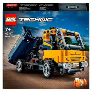 LEGO Technic Damperli Kamyon 42147 - İnşaat Oyuncaklarını Seven 7 Yaş ve Üzeri Çocuklar için Oyuncak Yapım Seti (177 Parça)