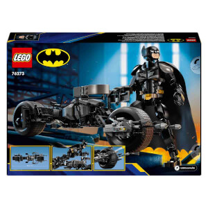 LEGO DC Batman: Batman Yapım Figürü ve Bat-Pod Motosiklet 76273 - 12 Yaş ve Üzeri Süper Kahraman Sevenler için Kara Şövalye Süper Kahraman Model Yapım Seti (713 Parça)